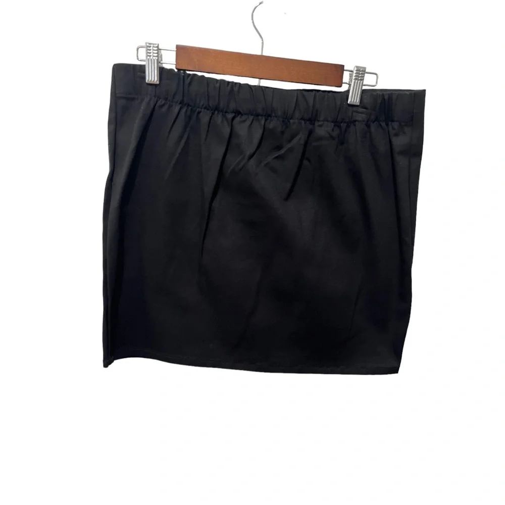 RUE  21 BLACK LACE UP GROMMET STYLE FRONT & BACK STRETCH WAIST SZ  LARGE NWT - Picture 6 of 6